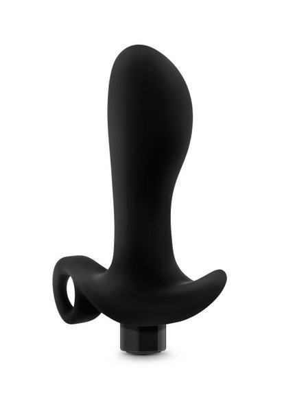 Anal Adventures Platinum Vibrating Prostate Massager 01 - Black 10.8 cm USB Rechargeable Prostate Massager