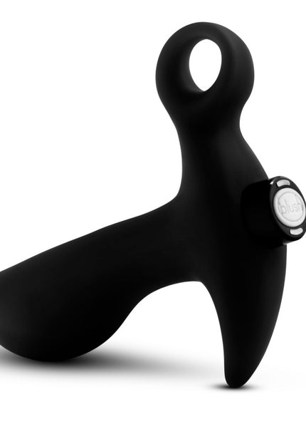 Anal Adventures Platinum Vibrating Prostate Massager 01 - Black 10.8 cm USB Rechargeable Prostate Massager