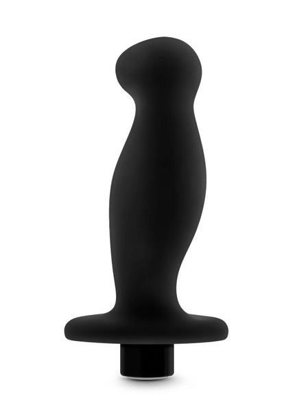 Anal Adventures Platinum Vibrating Prostate Massager 02 - Black 10.8 cm USB Rechargeable Prostate Massager