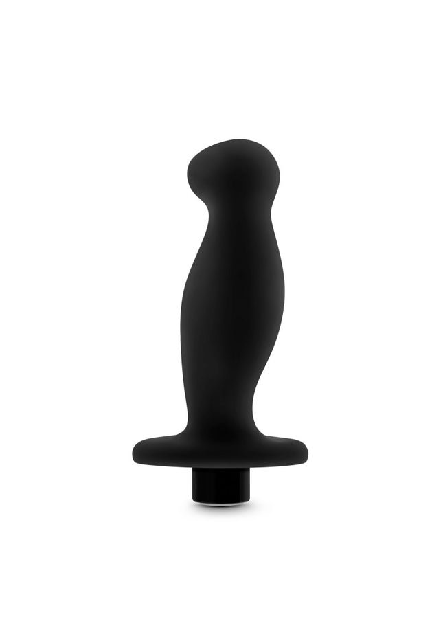 Anal Adventures Platinum Vibrating Prostate Massager 02 - Black 10.8 cm USB Rechargeable Prostate Massager