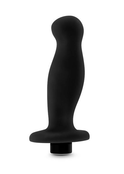 Anal Adventures Platinum Vibrating Prostate Massager 02 - Black 10.8 cm USB Rechargeable Prostate Massager