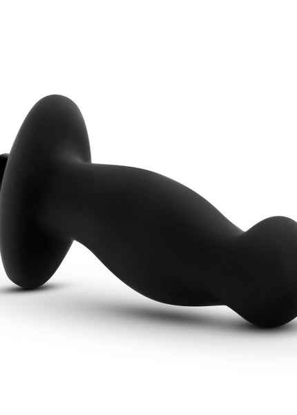Anal Adventures Platinum Vibrating Prostate Massager 02 - Black 10.8 cm USB Rechargeable Prostate Massager
