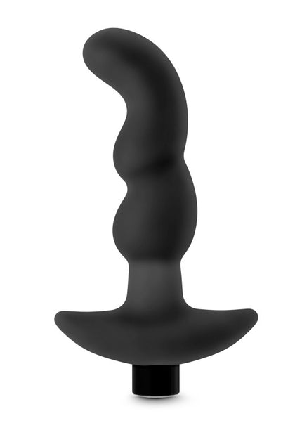 Anal Adventures Platinum Vibrating Prostate Massager 03 - Black USB Rechargeable 15.2 cm Prostate Massager