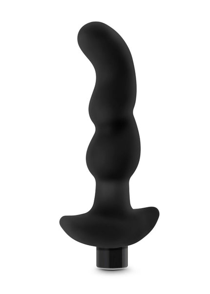 Anal Adventures Platinum Vibrating Prostate Massager 03 - Black USB Rechargeable 15.2 cm Prostate Massager