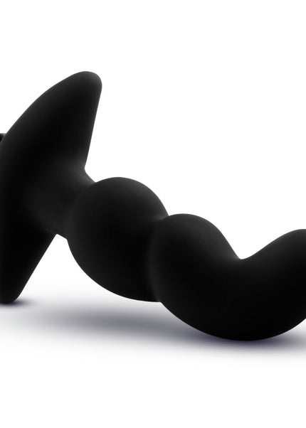 Anal Adventures Platinum Vibrating Prostate Massager 03 - Black USB Rechargeable 15.2 cm Prostate Massager