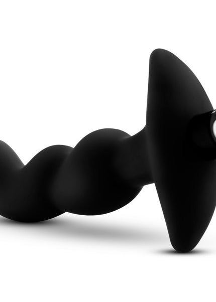 Anal Adventures Platinum Vibrating Prostate Massager 03 - Black USB Rechargeable 15.2 cm Prostate Massager