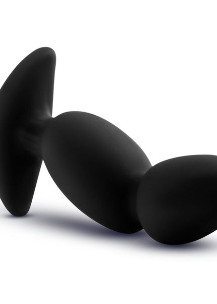 Anal Adventures Platinum Vibrating Prostate Massager 04 - Black 16.5 cm USB Rechargeable Prostate Massager
