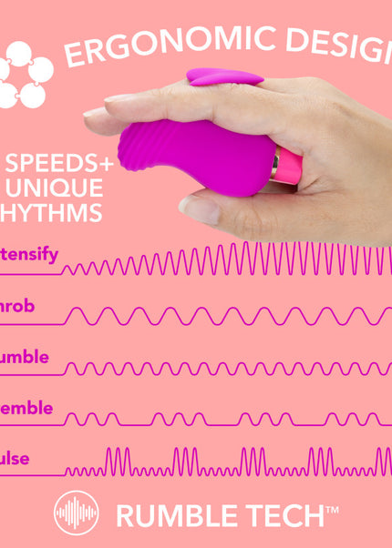 Aria Erotic AF - Plum USB Rechargeable Stimulator