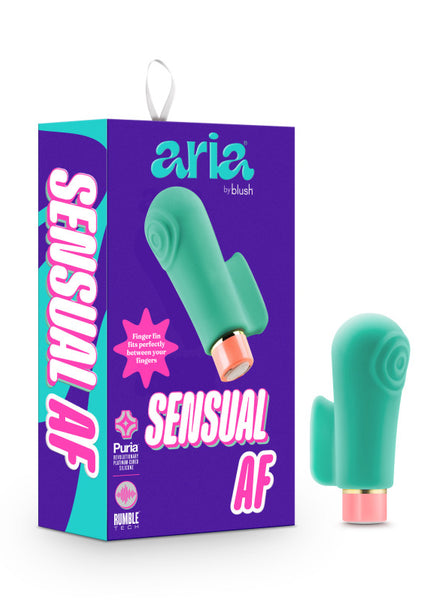 Aria Sensual AF - Teal USB Rechargeable Stimulator