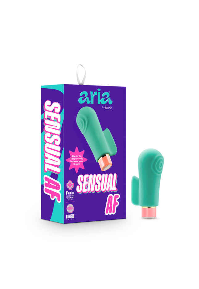 Aria Sensual AF - Teal USB Rechargeable Stimulator