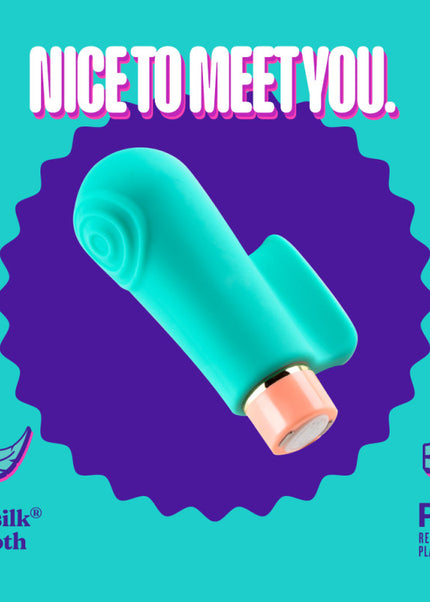 Aria Sensual AF - Teal USB Rechargeable Stimulator