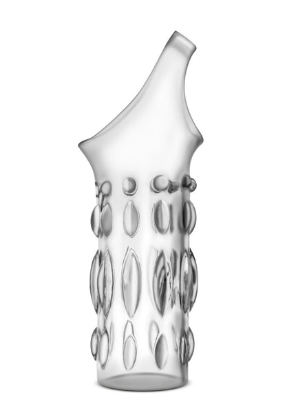 Performance Studded Sleeve Ring - Clear - Clear Penis Sleeve