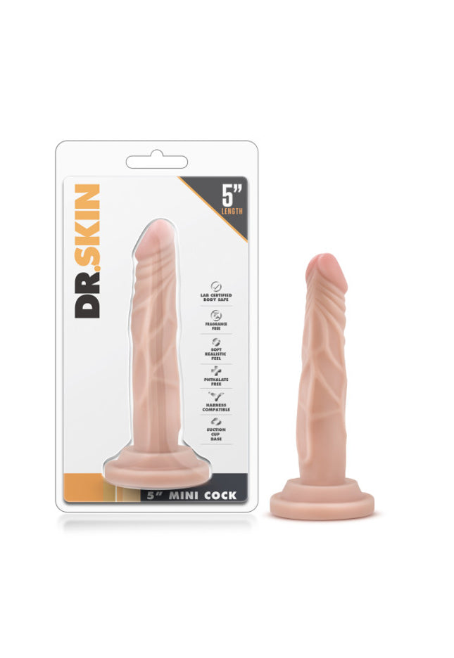 Dr. Skin 5'' Mini Cock - Flesh 12.7 cm Dong