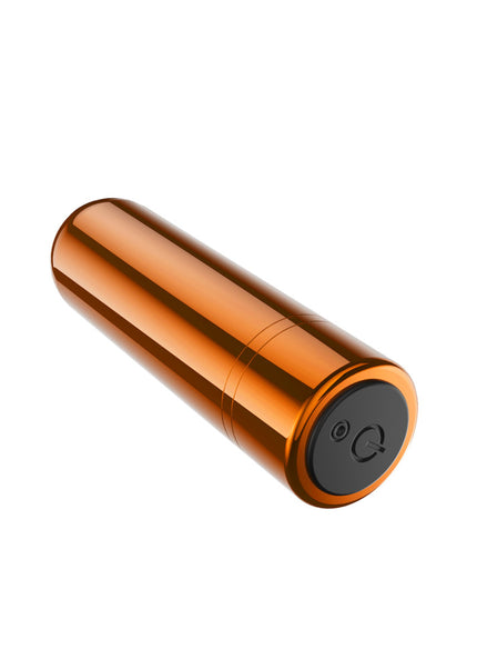 Kool Vibes - Rechargeable Mini Bullet - Tangerine - Orange 6.4 cm USB Rechargeable Bullet