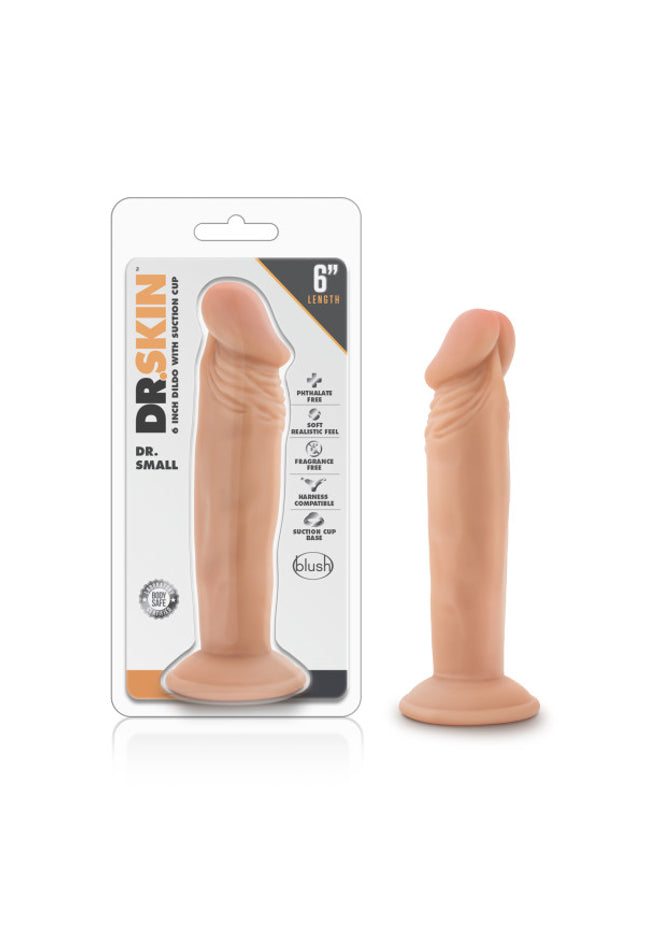 Dr. Skin Dr. Small - Flesh 15.2 cm (6'') Dong