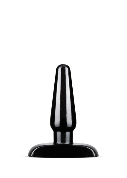 Anal Adventures Basic Anal Plug - Small - Black 10.8 cm Butt Plug
