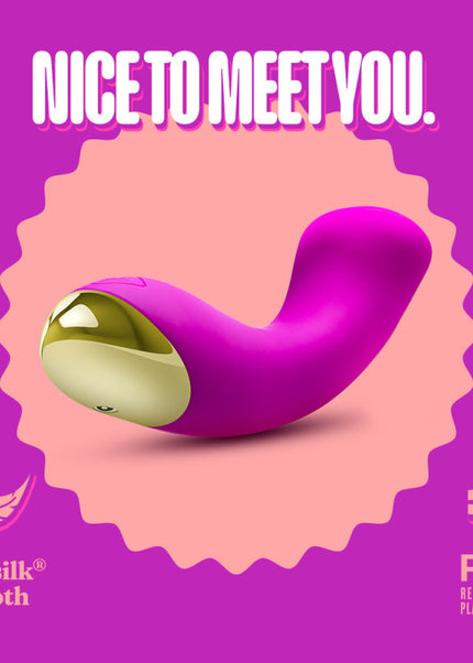 Aria Bangin' AF - Purple 18.4 cm USB Rechargeable Vibrator