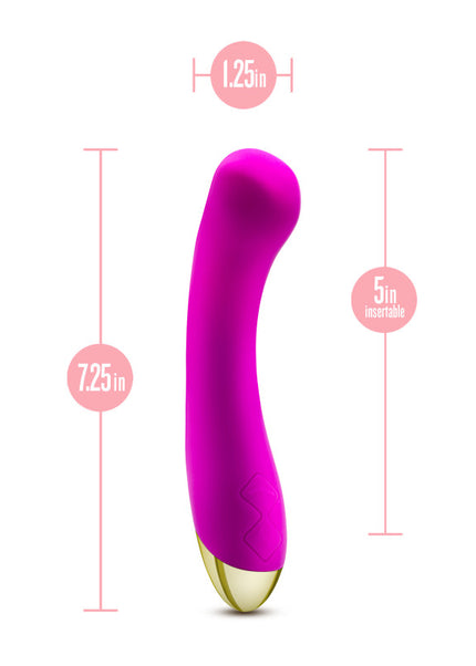 Aria Bangin' AF - Purple 18.4 cm USB Rechargeable Vibrator