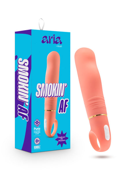 Aria Smokin' AF - Coral 15.2 cm Vibrator