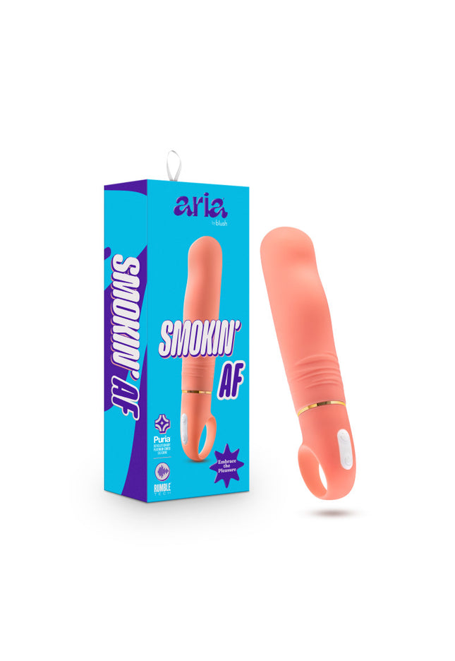 Aria Smokin' AF - Coral 15.2 cm Vibrator