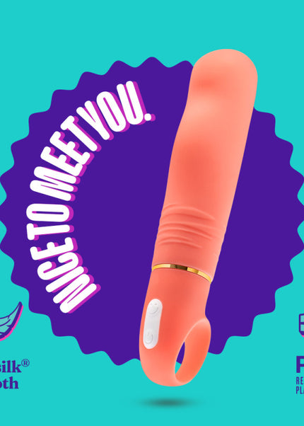 Aria Smokin' AF - Coral 15.2 cm Vibrator