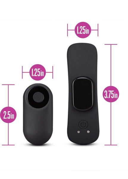 Temptasia Remote Control Panty Vibe - Black USB Rechargeable Panty Vibe