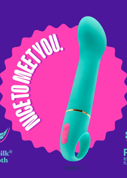 Aria Flirty AF - Teal 16.5 cm Vibrator
