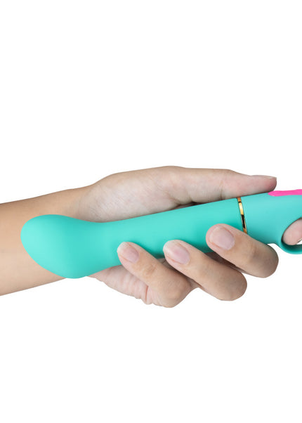 Aria Flirty AF - Teal 16.5 cm Vibrator