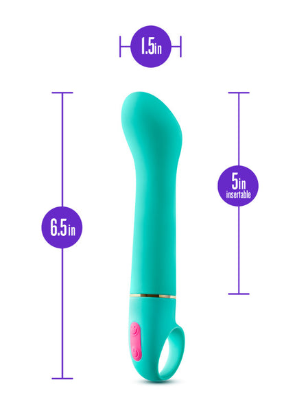Aria Flirty AF - Teal 16.5 cm Vibrator