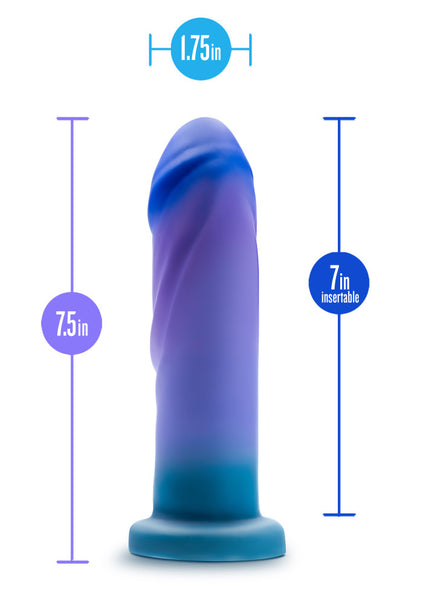 Avant - Midnight Rendezvous - Ocean Blue 19 cm Dildo