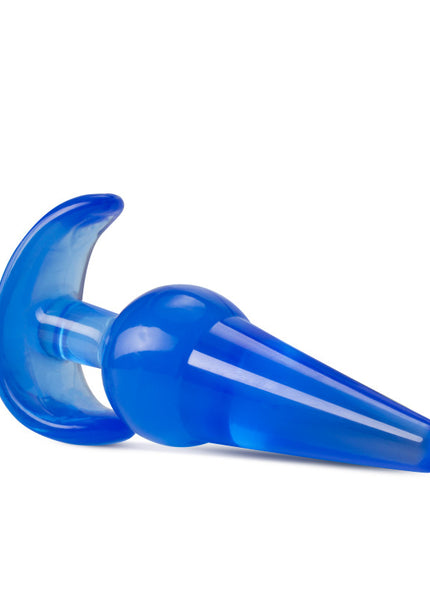 B Yours Large Anal Plug - Blue 12.2 cm Butt Plug
