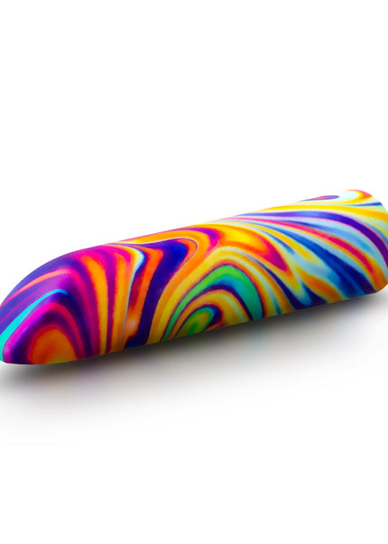 Limited Addiction Psyche - Power Vibe - Rainbow 10.2 cm USB Rechargeable Bulet
