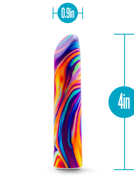 Limited Addiction Psyche - Power Vibe - Rainbow 10.2 cm USB Rechargeable Bulet