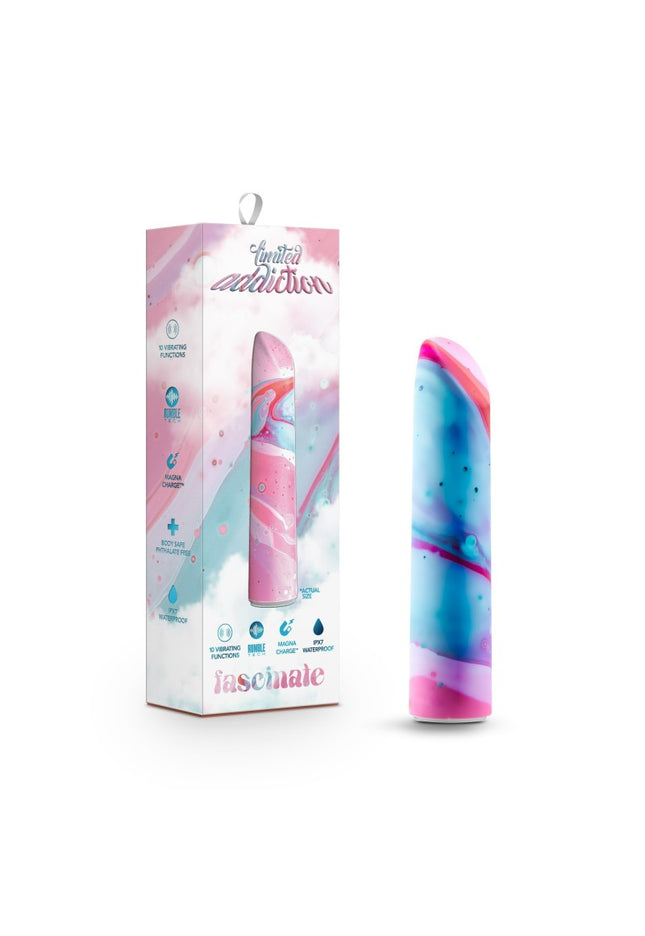 Limited Addiction Fascinate - Power Vibe - Peach 10.2 cm USB Rechargeable Bullet