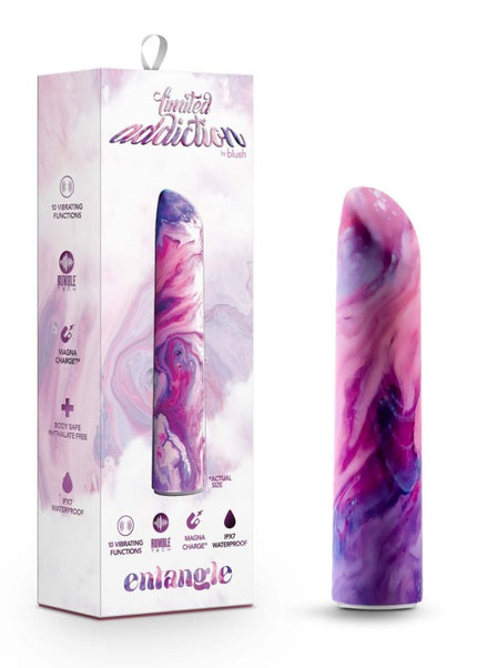 Limited Addiction Entangle - Power Vibe - Lilac 10.2 cm USB Rechargeable Bullet