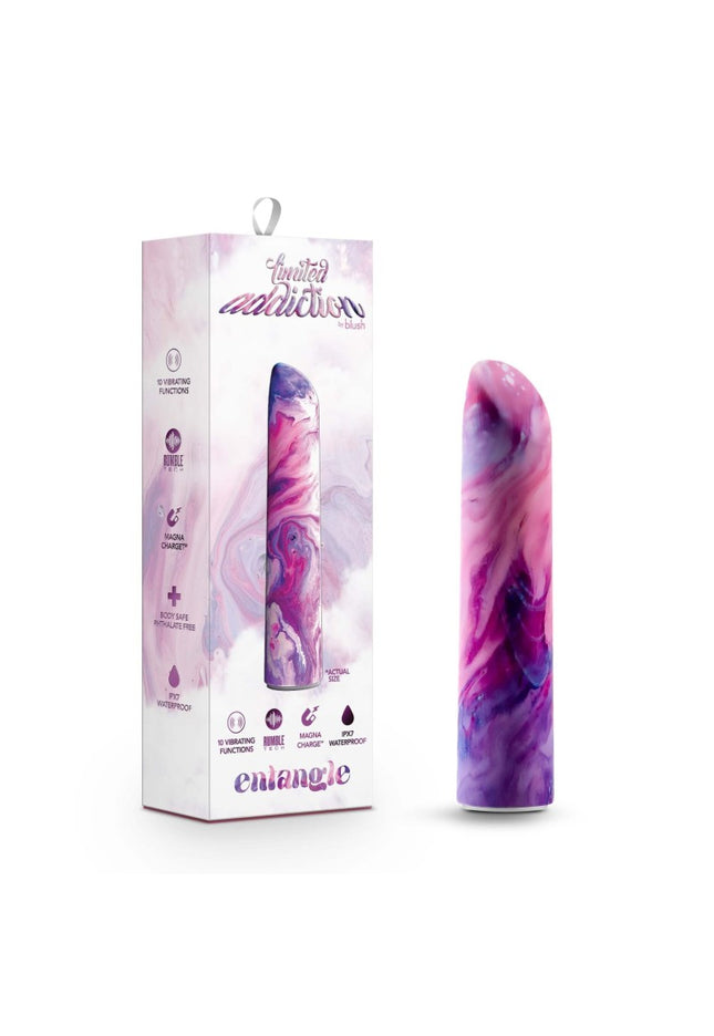 Limited Addiction Entangle - Power Vibe - Lilac 10.2 cm USB Rechargeable Bullet