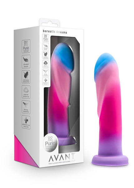 Avant - Borealis Dreams - Cotton Candy Coloured 19.7 cm Dildo