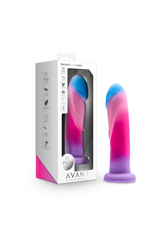 Avant - Borealis Dreams - Cotton Candy Coloured 19.7 cm Dildo