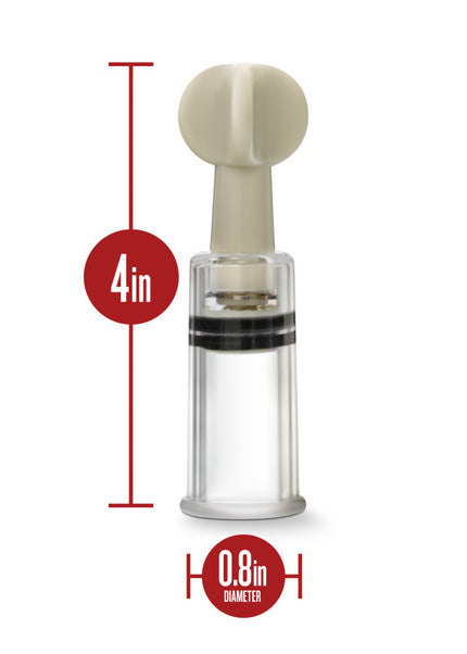 Temptasia Clit & Nipple Twist Suckers - Clear Suckers - Set of 3