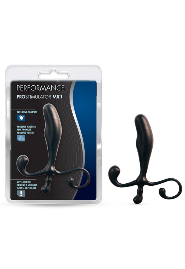 Performance Prostimulator VX1 - Black 12.7 cm (5'') Prostate Massager
