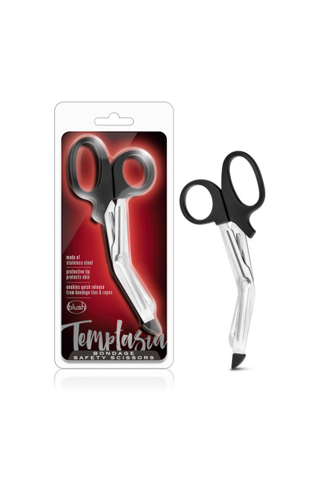 Temptasia Safety Scissors - Black Bondage Safety Sisters