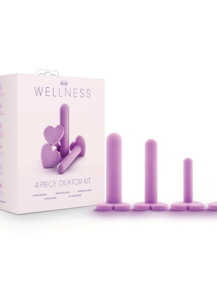 Wellness - Dilator Kit - Purple Vaginal Dilators - Set of 4 Sizes