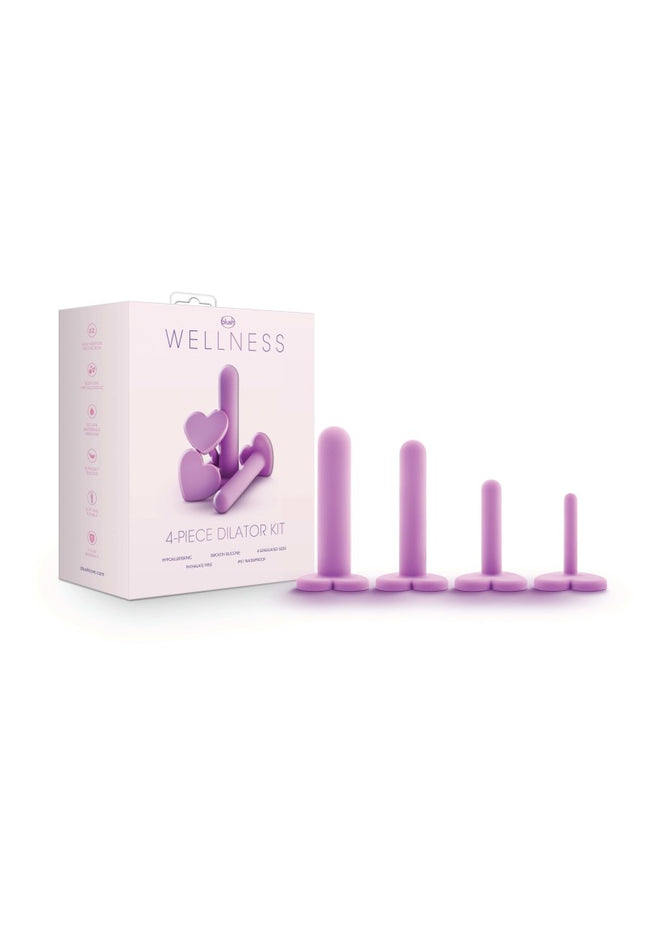 Wellness - Dilator Kit - Purple Vaginal Dilators - Set of 4 Sizes