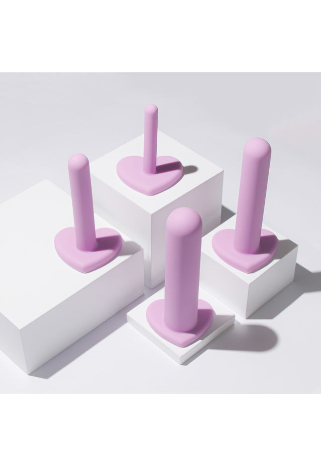 Wellness - Dilator Kit - Purple Vaginal Dilators - Set of 4 Sizes