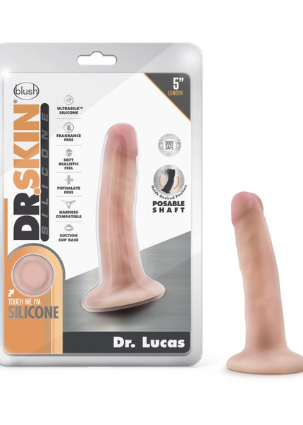 Dr. Skin Silicone Dr. Lucas - Flesh 14 cm Dong