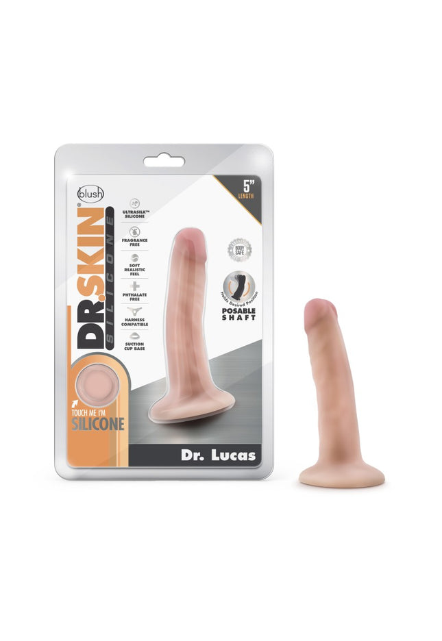 Dr. Skin Silicone Dr. Lucas - Flesh 14 cm Dong