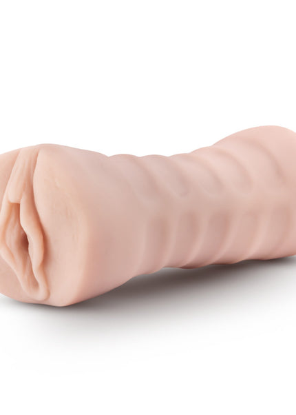 M for Men Ashley - Flesh Vibrating Vagina Stroker