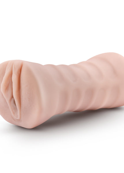 M for Men - Rain - Flesh Vibrating Vagina Stroker