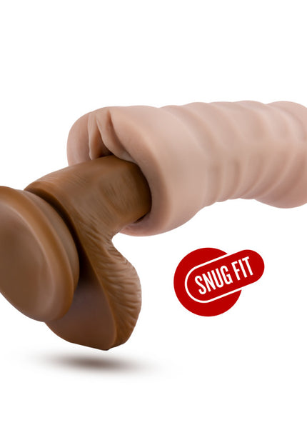 M for Men - Rain - Flesh Vibrating Vagina Stroker