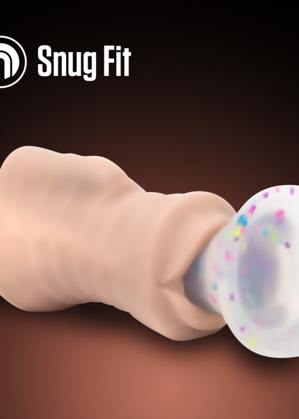EnLust - Nicole - Flesh Vibrating Oral Stroker